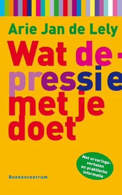 Wat depressie met je doet – omslag van het luisterboek van Arie-Jan de Lely