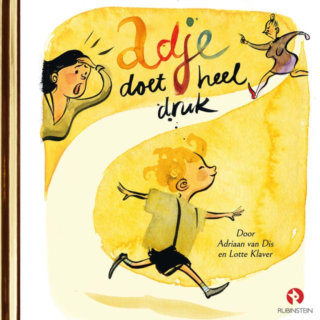Adje doet heel druk