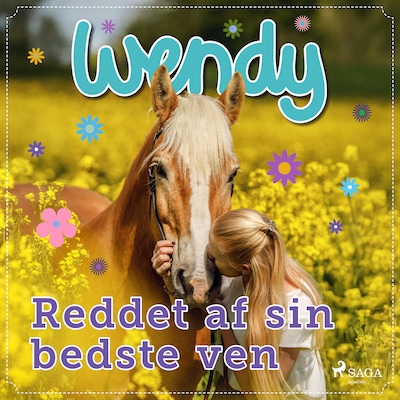 Wendy – Reddet af sin bedste ven – omslag til lydbogen af Rikke Andreassen