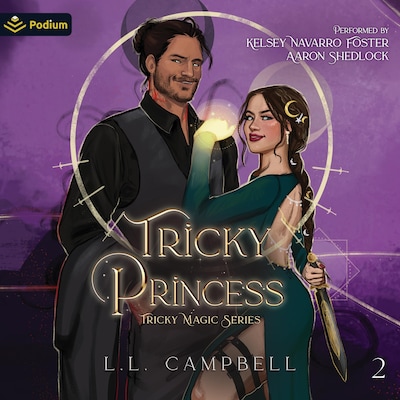 Tricky Princess – omslag til lydbogen af L.L. Campbell