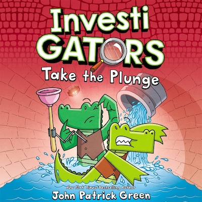 Investigators: Take the Plunge – omslag til lydbogen af John Patrick Green