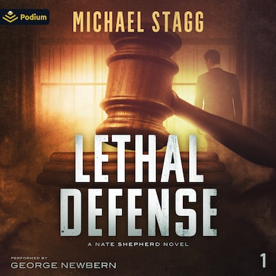 Lethal Defense – omslag til lydbogen af Michael Stagg