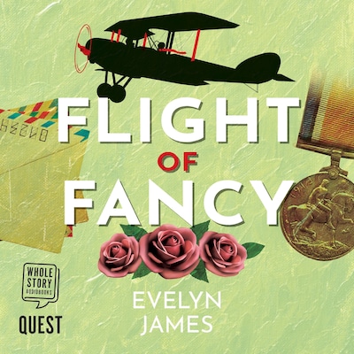Flight of Fancy – omslag til lydbogen af Evelyn James