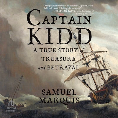 Captain Kidd – omslag til lydbogen af Samuel Marquis