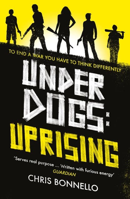 Underdogs: Uprising – omslag til lydbogen af Chris Bonnello