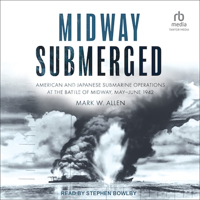 Midway Submerged – omslag til lydbogen af Mark W. Allen