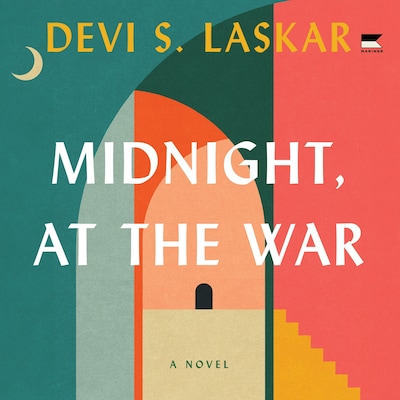 Midnight, at the War – omslag til lydbogen af Devi S. Laskar