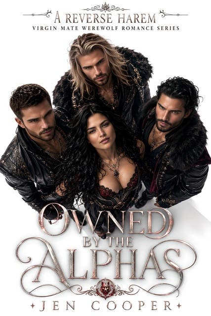Owned by the Alphas: Her Forced Proximity With The Alpha Males – omslag til lydbogen af Jen Cooper