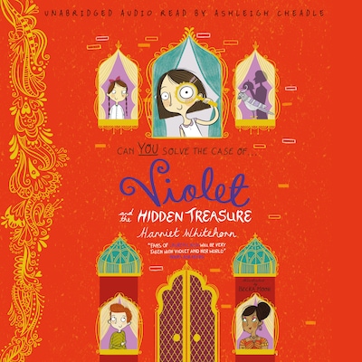 Violet and the Hidden Treasure – okładka audiobooka, autor Harriet Whitehorn
