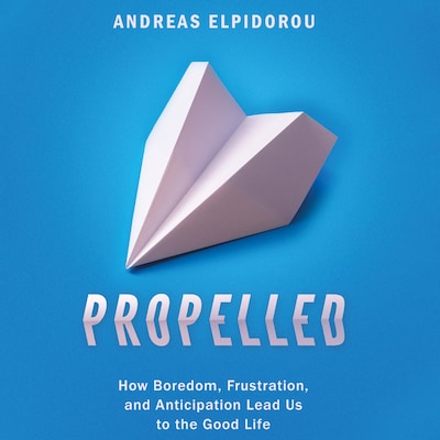 Propelled – omslag til lydbogen af Andreas Elpidorou