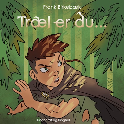 Træl er du... – omslag til lydbogen af Frank Birkebæk