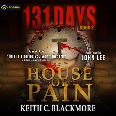 House of Pain – omslag til lydbogen af Keith C. Blackmore