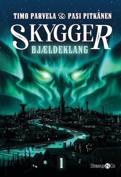 Skygger - Bjældeklang – omslag til lydbogen af Timo Parvela, Pasi Pitkänen
