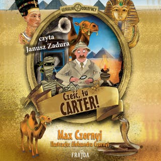 Cześć, tu Carter! – okładka audiobooka, autor Max Czornyj