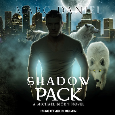 Shadow Pack – omslag til lydbogen af Marc Daniel