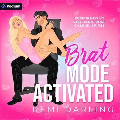 Brat Mode Activated – omslag til lydbogen af Remi Darling
