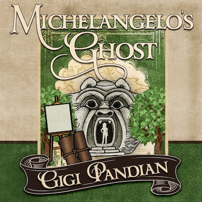 Michelangelo's Ghost – omslag til lydbogen af Gigi Pandian