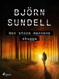 Den store mannens skugga – omslag till ljudboken av Björn Sundell