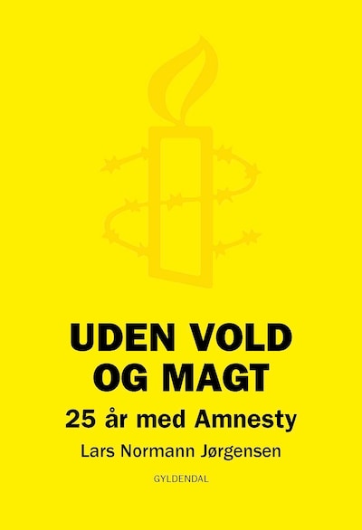 Uden vold og magt – omslag til lydbogen af Lars Normann Jørgensen