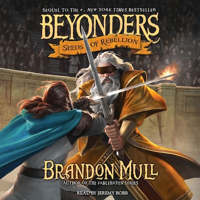 Seeds of Rebellion – omslag til lydbogen af Brandon Mull