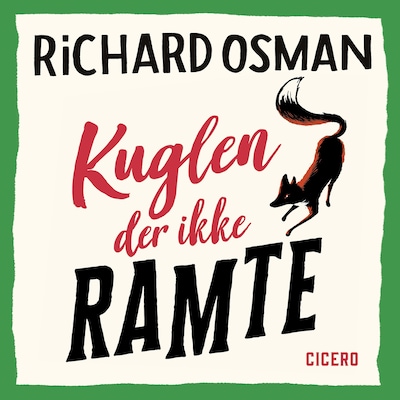 Kuglen der ikke ramte – omslag til lydbogen af Richard Osman