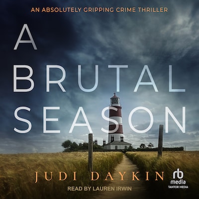A Brutal Season – omslag til lydbogen af Judi Daykin