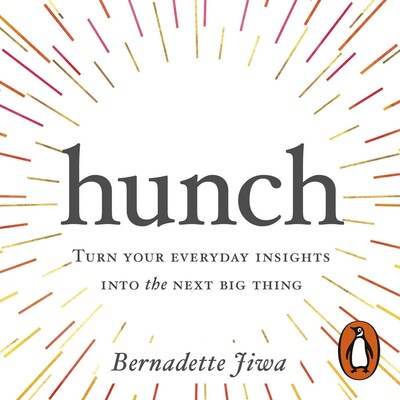 Hunch – omslag til lydbogen af Bernadette Jiwa