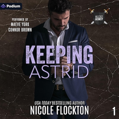 Keeping Astrid – omslag til lydbogen af Nicole Flockton