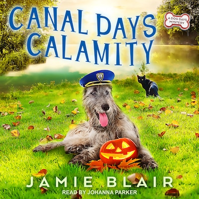 Canal Days Calamity – omslag til lydbogen af Jamie Blair