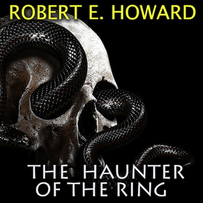The Haunter of the Ring – omslag til lydbogen af Robert E. Howard