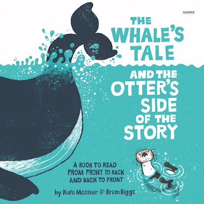 The Whale’s Tale and the Otter’s Side of the Story – omslag til lydbogen af Kate Messner
