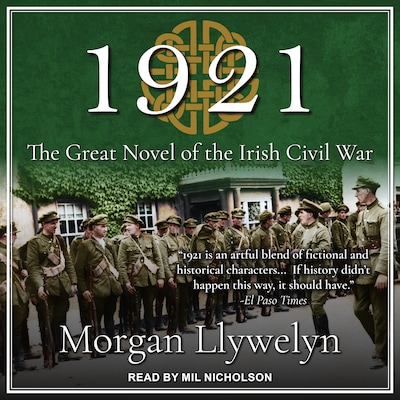 1921 – omslag til lydbogen af Morgan Llywelyn