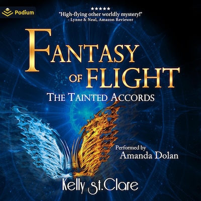 Fantasy of Flight – omslag til lydbogen af Kelly St. Clare
