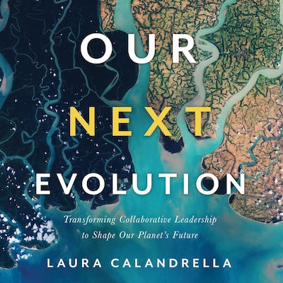 Our Next Evolution – omslag van het luisterboek van Laura Calandrella