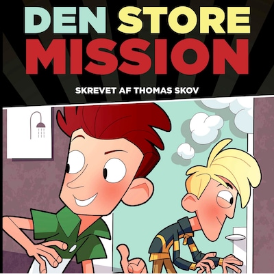 Den store mission – omslag til lydbogen af Thomas Skov