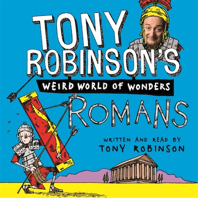 Romans – omslag til lydbogen af Sir Tony Robinson