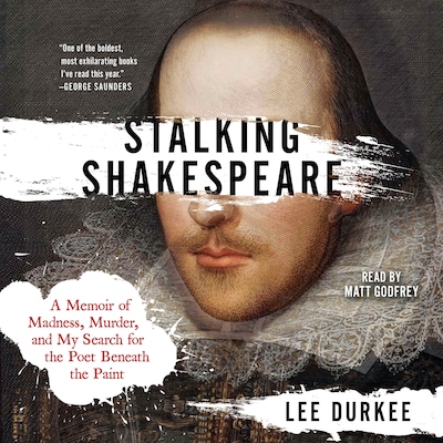 Stalking Shakespeare – omslag til lydbogen af Lee Durkee