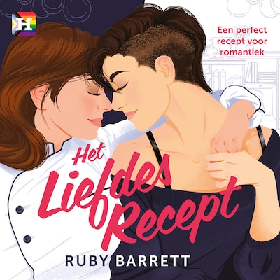 Het liefdesrecept – omslag van het luisterboek van Ruby Barrett