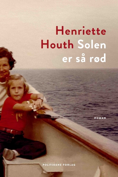 Solen er så rød – omslag til lydbogen af Henriette Houth