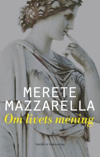 Om livets mening – omslag till ljudboken av Merete Mazzarella