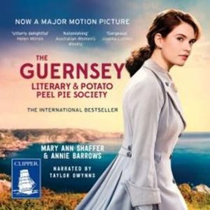 The Guernsey Literary and Potato Peel Pie Society – okładka audiobooka, autor Mary Ann Shaffer