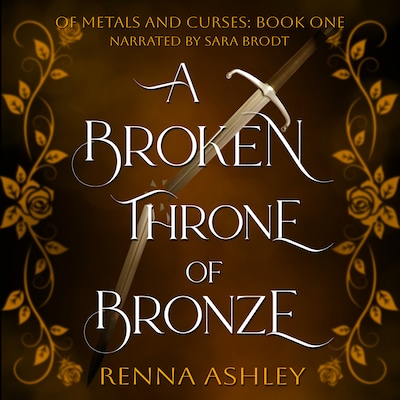 A Broken Throne of Bronze – omslag til lydbogen af Renna Ashley