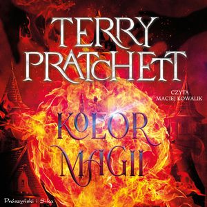 Kolor magii – okładka audiobooka, autor Terry Pratchett