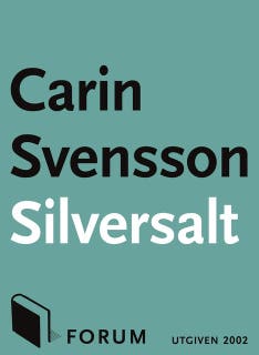 Silversalt – omslag till ljudboken av Carin Svensson