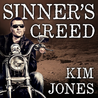 Sinner's Creed – omslag til lydbogen af Kim Jones