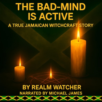 The Bad Mind Is Active – omslag til lydbogen af Realm Watcher