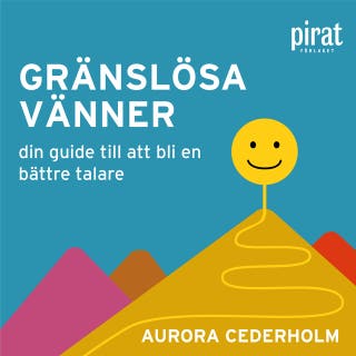 Gränslösa vänner – omslag till ljudboken av Aurora Cederholm