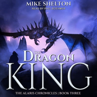 The Dragon King – omslag til lydbogen af Mike Shelton