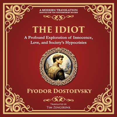 The Idiot – omslag til lydbogen af Fyodor Dostoevsky, Tim Zengerink