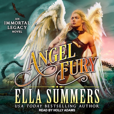 Angel Fury – omslag til lydbogen af Ella Summers